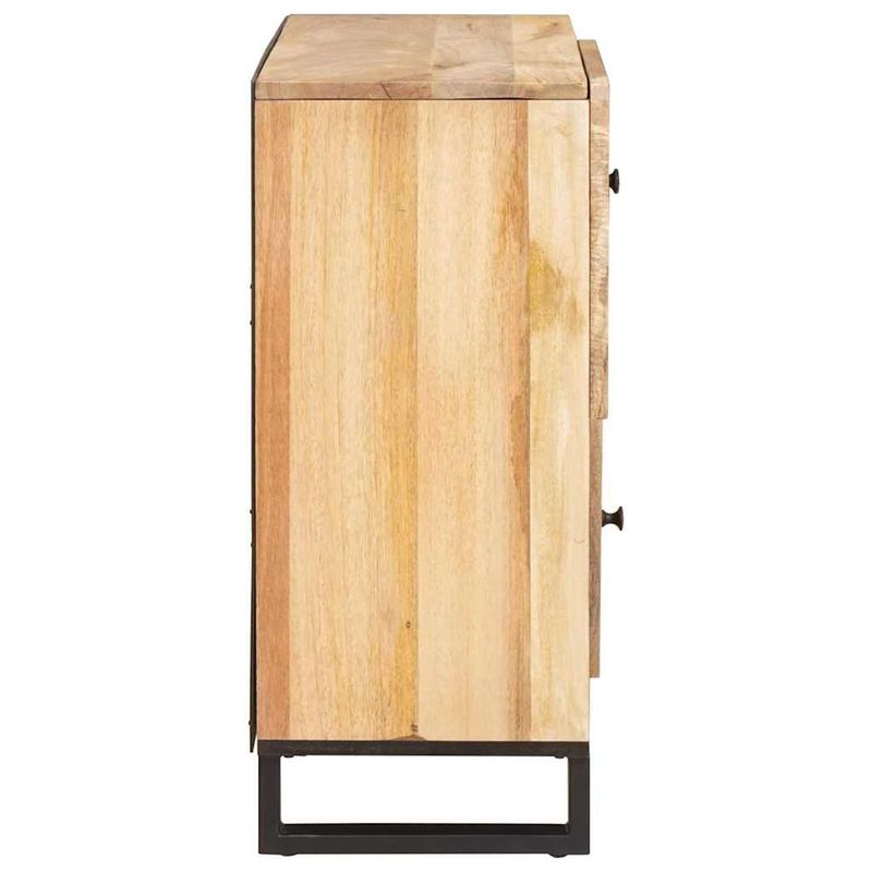 Casa si Gradina - Mobilier - Dulapuri si sifoniere - Dulapuri - Bufet cu depozitare Maro 80 x 33,5 x 75 cm Lemn de mango solid - Infinity.ro