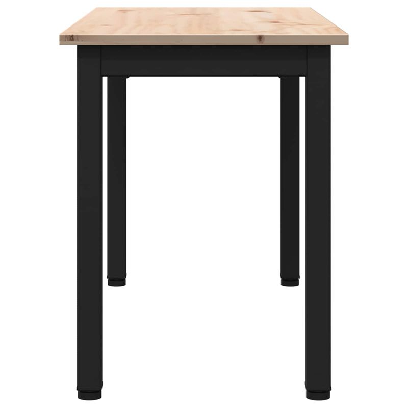 Casa si Gradina - Mobilier - Canapele si coltare - Banchete - Banca natural 80 x 35 x 45 cm Lemn de pin masiv - Infinity.ro