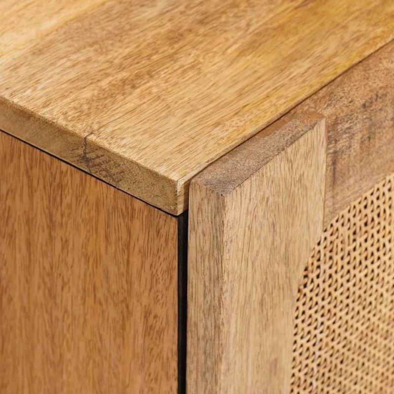 Casa si Gradina - Mobilier - Dulapuri si sifoniere - Dulapuri - Bufet cu depozitare Maro 60 x 33,5 x 75 cm Lemn de mango solid - Infinity.ro