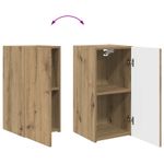 Casa si Gradina - Mobilier - Seturi de mobilier - Seturi living - Set de mobilier 4 pcs, Stejar Artizanal - Infinity.ro