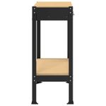 Casa si Gradina - Constructii - Scule de mana si unelte - Mese si bancuri de lucru - Banci de lucru cu sertar Negru 81 x 41 x 145 cm Lemn compozit - Infinity.ro