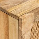 Casa si Gradina - Mobilier - Dulapuri si sifoniere - Dulapuri - Bufet cu depozitare Maro 80 x 33,5 x 75 cm Lemn de mango solid - Infinity.ro
