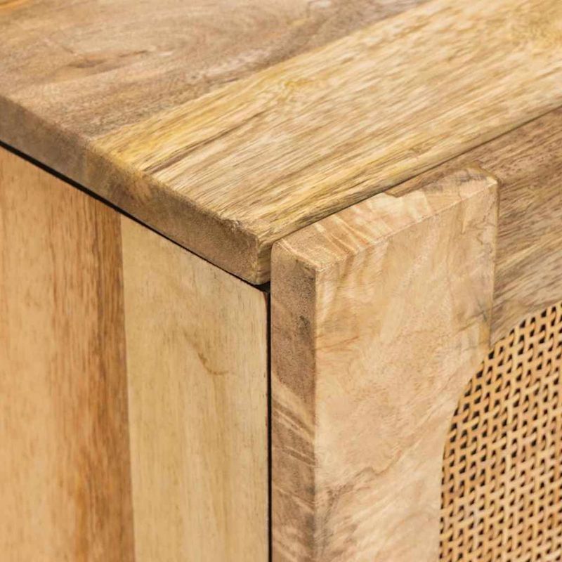 Casa si Gradina - Mobilier - Dulapuri si sifoniere - Dulapuri - Bufet cu depozitare Maro 80 x 33,5 x 75 cm Lemn de mango solid - Infinity.ro