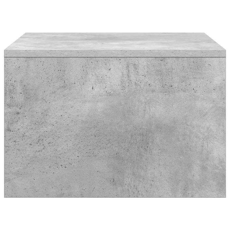 Casa si Gradina - Mobilier - Mese si birouri - Birouri - Birou montat pe perete Pe perete Gri din beton 60 x 45 x 30 cm - Infinity.ro