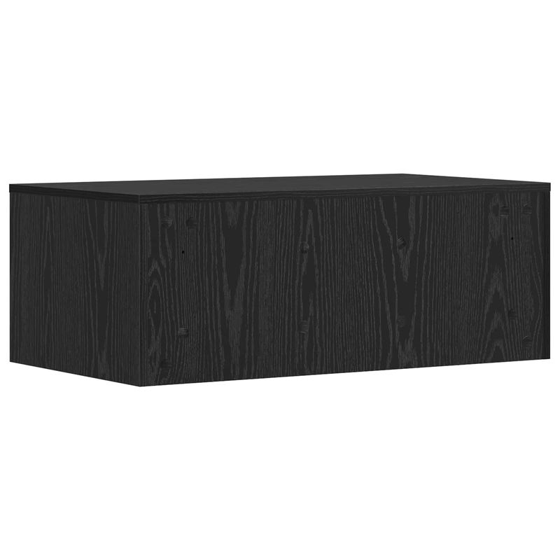 Casa si Gradina - Mobilier - Mese si birouri - Birouri - Birou montat pe perete Pe perete Stejar Negru 80 x 45 x 30 cm - Infinity.ro
