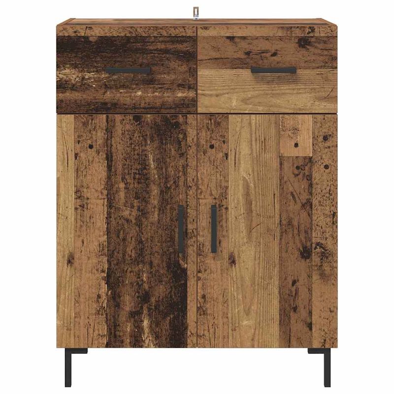 Casa si Gradina - Mobilier - Comode si corpuri - Comode - Bufet cu sertar Lemn vechi 69,5 x 34 x 90 cm Lemn compozit - Infinity.ro