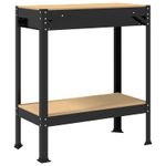 Casa si Gradina - Constructii - Scule de mana si unelte - Mese si bancuri de lucru - Banci de lucru cu sertar Negru 81 x 41 x 145 cm Lemn compozit - Infinity.ro