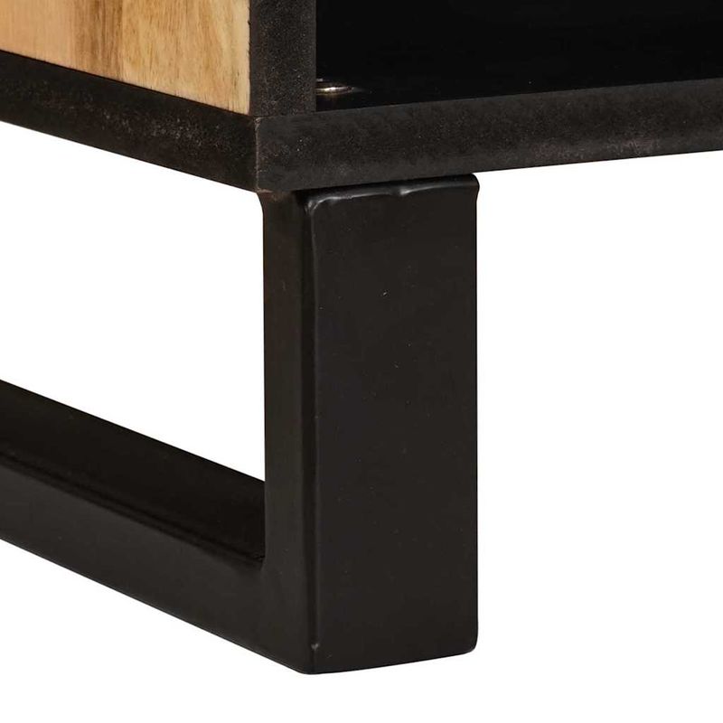 Casa si Gradina - Mobilier - Dulapuri si sifoniere - Dulapuri - Bufet cu depozitare Maro 80 x 33,5 x 75 cm Lemn de mango solid - Infinity.ro