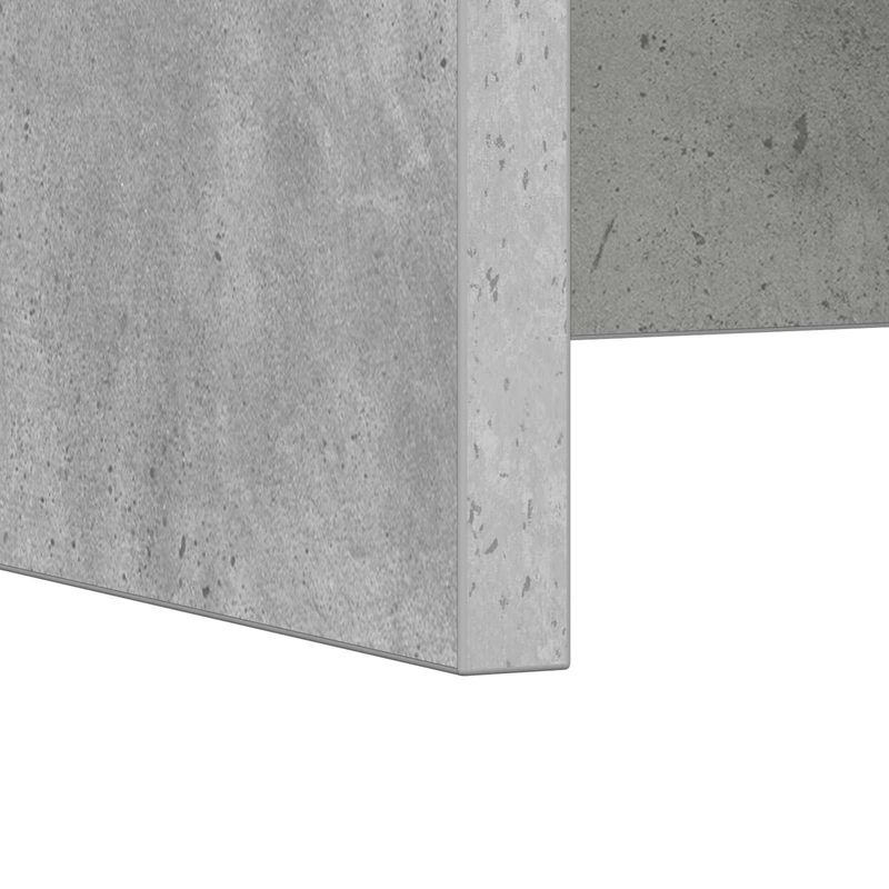 Casa si Gradina - Mobilier - Mese si birouri - Birouri - Birou montat pe perete Pe perete Gri din beton 60 x 45 x 30 cm - Infinity.ro