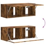 Casa si Gradina - Mobilier - Seturi de mobilier - Seturi living - Set de mobilier 6 pcs, Stejar fumuriu - Infinity.ro