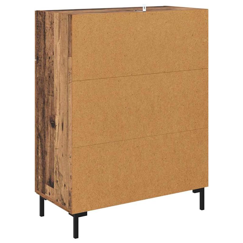 Casa si Gradina - Mobilier - Comode si corpuri - Comode - Bufet cu sertar Lemn vechi 69,5 x 34 x 90 cm Lemn compozit - Infinity.ro