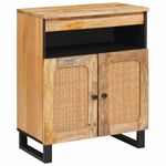 Casa si Gradina - Mobilier - Dulapuri si sifoniere - Dulapuri - Bufet cu depozitare Maro 60 x 33,5 x 75 cm Lemn de mango solid - Infinity.ro