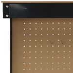 Casa si Gradina - Constructii - Scule de mana si unelte - Mese si bancuri de lucru - Banci de lucru cu raft Negru 81 x 41 x 145 cm Lemn compozit - Infinity.ro