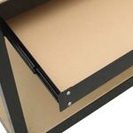 Casa si Gradina - Constructii - Scule de mana si unelte - Mese si bancuri de lucru - Banci de lucru cu sertar Negru 81 x 41 x 145 cm Lemn compozit - Infinity.ro