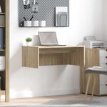 Casa si Gradina - Mobilier - Mese si birouri - Birouri - Birou montat pe perete Pe perete Stejar Sonoma 80 x 45 x 30 cm - Infinity.ro