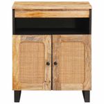 Casa si Gradina - Mobilier - Dulapuri si sifoniere - Dulapuri - Bufet cu depozitare Maro 60 x 33,5 x 75 cm Lemn de mango solid - Infinity.ro