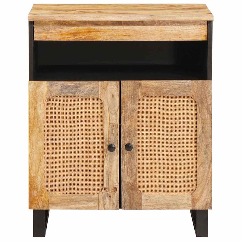 Casa si Gradina - Mobilier - Dulapuri si sifoniere - Dulapuri - Bufet cu depozitare Maro 60 x 33,5 x 75 cm Lemn de mango solid - Infinity.ro