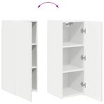 Casa si Gradina - Mobilier - Seturi de mobilier - Seturi living - Set de mobilier 6 pcs, Alb - Infinity.ro