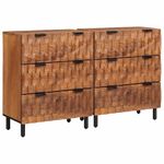 Casa si Gradina - Mobilier - Dulapuri si sifoniere - Dulapuri - Bufet Finisaj Acacia Maro Lemn de mango solid - Infinity.ro