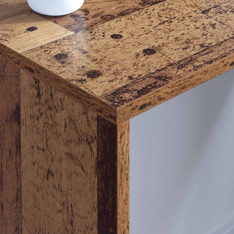 Casa si Gradina - Mobilier - Mese si birouri - Birouri - Birou montat pe perete Lemn Vechi 80 x 45 x 30 cm Lemn compozit - Infinity.ro