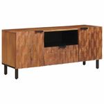 Casa si Gradina - Mobilier - Comode si corpuri - Comode - Cabinet TV cu sertar Finisaj Acacia Maro 105 x 33,5 x 46 cm - Infinity.ro