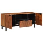 Casa si Gradina - Mobilier - Comode si corpuri - Comode - Cabinet TV cu sertar Finisaj Acacia Maro 105 x 33,5 x 46 cm - Infinity.ro