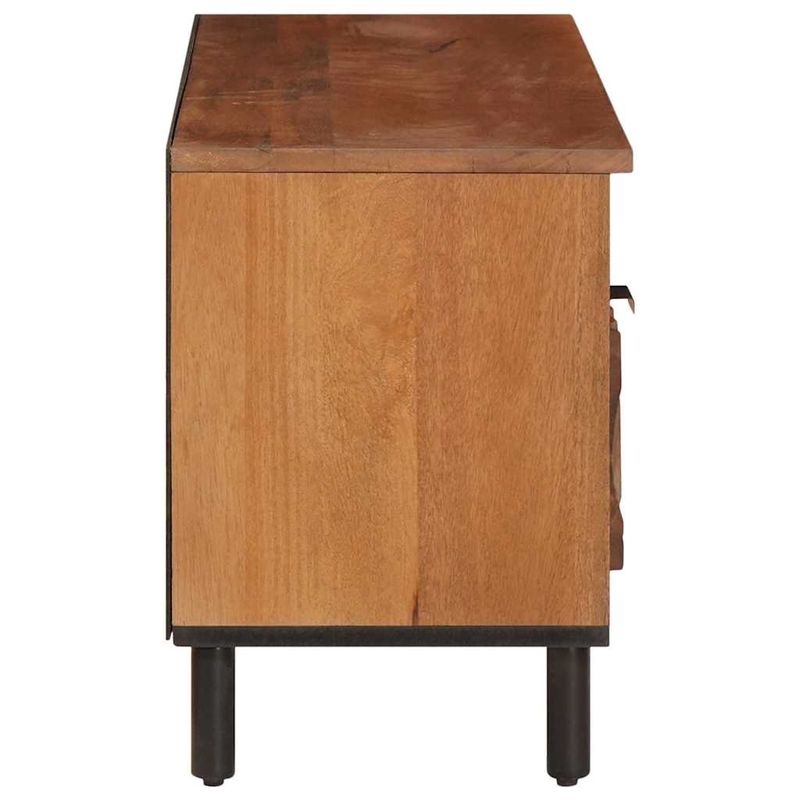 Casa si Gradina - Mobilier - Comode si corpuri - Comode - Cabinet TV cu sertar Finisaj Acacia Maro 100 x 33,5 x 46 cm - Infinity.ro