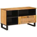 Casa si Gradina - Mobilier - Comode si corpuri - Comode - Cabinet TV cu sertar Maro 80 x 33,5 x 46 cm Lemn de mango solid - Infinity.ro