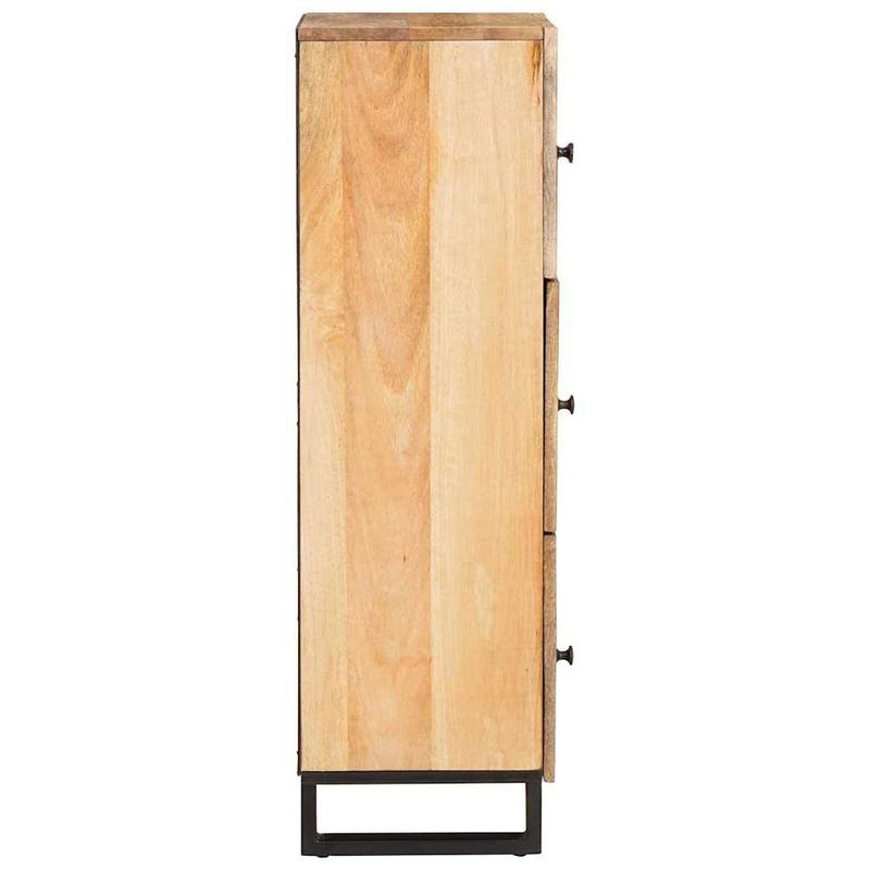 Casa si Gradina - Mobilier - Dulapuri si sifoniere - Dulapuri - Bufet cu sertar Maro 60 x 33,5 x 100 cm Lemn de mango solid - Infinity.ro