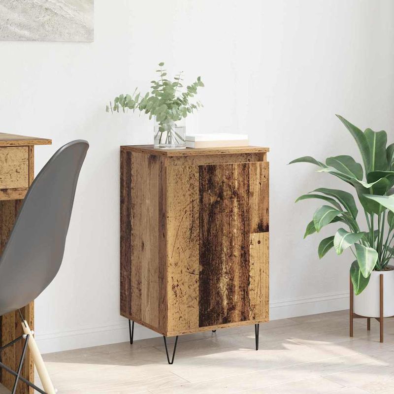 Casa si Gradina - Mobilier - Comode si corpuri - Comode - Bufet Pe perete Lemn vechi 40 x 35 x 70 cm Lemn compozit - Infinity.ro