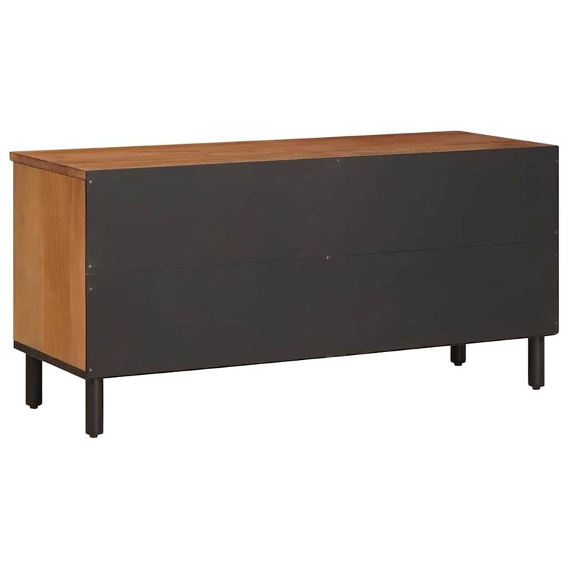 Casa si Gradina - Mobilier - Comode si corpuri - Comode - Cabinet TV cu sertar Finisaj Acacia Maro 100 x 33,5 x 46 cm - Infinity.ro