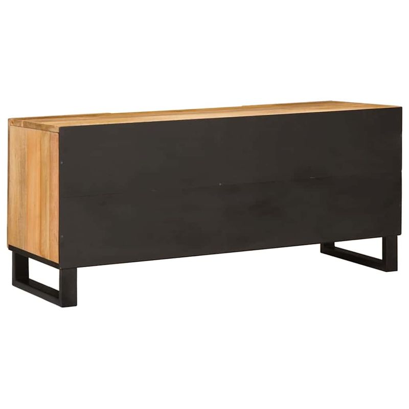 Casa si Gradina - Mobilier - Comode si corpuri - Comode - Cabinet TV cu raft Maro 105 x 33,5 x 46 cm Lemn de mango solid - Infinity.ro