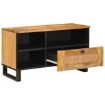 Casa si Gradina - Mobilier - Comode si corpuri - Comode - Cabinet TV cu sertar Maro 80 x 33,5 x 46 cm Lemn de mango solid - Infinity.ro