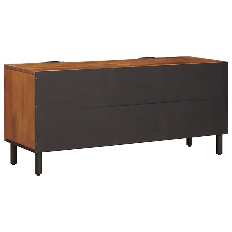 Casa si Gradina - Mobilier - Comode si corpuri - Comode - Cabinet TV cu sertar Finisaj Acacia Maro 105 x 33,5 x 46 cm - Infinity.ro