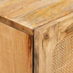 Casa si Gradina - Mobilier - Dulapuri si sifoniere - Dulapuri - Bufet cu sertar Maro 60 x 33,5 x 100 cm Lemn de mango solid - Infinity.ro