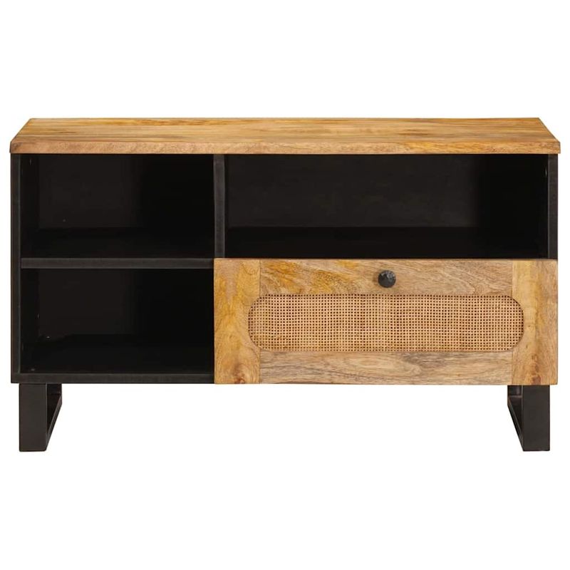 Casa si Gradina - Mobilier - Comode si corpuri - Comode - Cabinet TV cu sertar Maro 80 x 33,5 x 46 cm Lemn de mango solid - Infinity.ro
