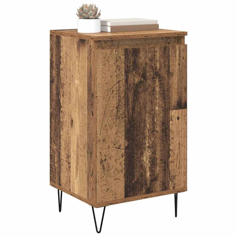 Casa si Gradina - Mobilier - Comode si corpuri - Comode - Bufet Pe perete Lemn vechi 40 x 35 x 70 cm Lemn compozit - Infinity.ro