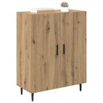 Casa si Gradina - Mobilier - Comode si corpuri - Comode - Bufet Stejar Artizanal 69,5 x 34 x 90 cm Lemn compozit - Infinity.ro