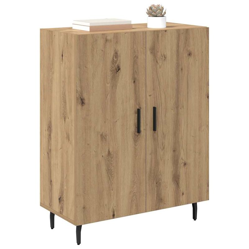 Casa si Gradina - Mobilier - Comode si corpuri - Comode - Bufet Stejar Artizanal 69,5 x 34 x 90 cm Lemn compozit - Infinity.ro