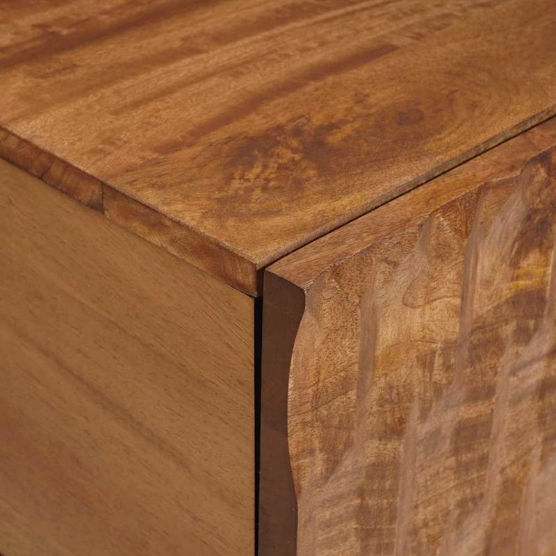Casa si Gradina - Mobilier - Comode si corpuri - Comode - Cabinet TV cu sertar Finisaj Acacia Maro 105 x 33,5 x 46 cm - Infinity.ro