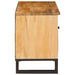 Casa si Gradina - Mobilier - Comode si corpuri - Comode - Cabinet TV cu sertar Maro 80 x 33,5 x 46 cm Lemn de mango solid - Infinity.ro
