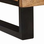 Casa si Gradina - Mobilier - Comode si corpuri - Comode - Cabinet TV cu raft Maro 105 x 33,5 x 46 cm Lemn de mango solid - Infinity.ro