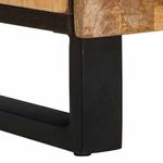 Casa si Gradina - Mobilier - Dulapuri si sifoniere - Dulapuri - Bufet cu sertar Maro 60 x 33,5 x 100 cm Lemn de mango solid - Infinity.ro