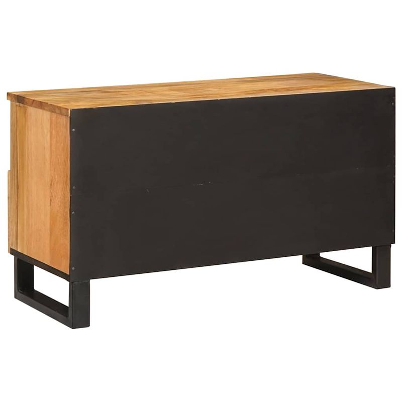 Casa si Gradina - Mobilier - Comode si corpuri - Comode - Cabinet TV cu sertar Maro 80 x 33,5 x 46 cm Lemn de mango solid - Infinity.ro