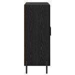 Casa si Gradina - Mobilier - Comode si corpuri - Comode - Bufet Stejar Negru 69,5 x 34 x 90 cm Lemn compozit - Infinity.ro