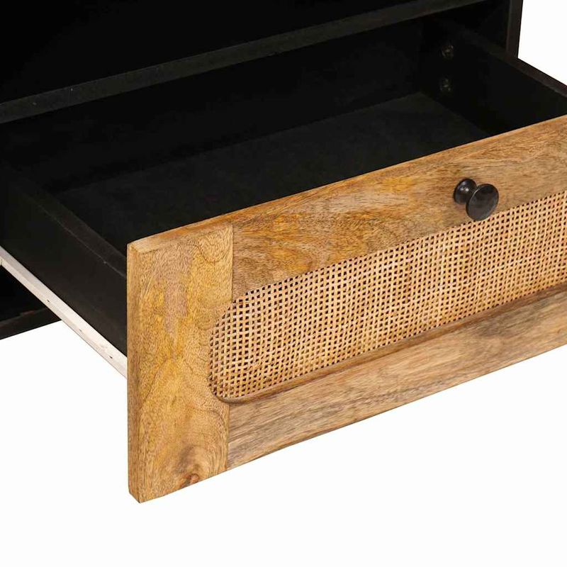 Casa si Gradina - Mobilier - Comode si corpuri - Comode - Cabinet TV cu sertar Maro 80 x 33,5 x 46 cm Lemn de mango solid - Infinity.ro