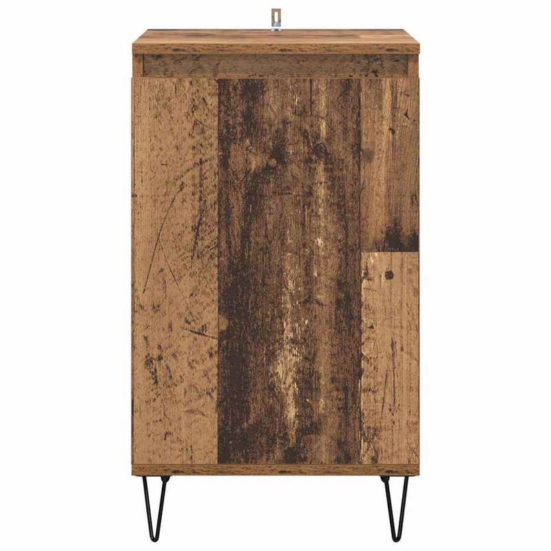 Casa si Gradina - Mobilier - Comode si corpuri - Comode - Bufet Pe perete Lemn vechi 40 x 35 x 70 cm Lemn compozit - Infinity.ro