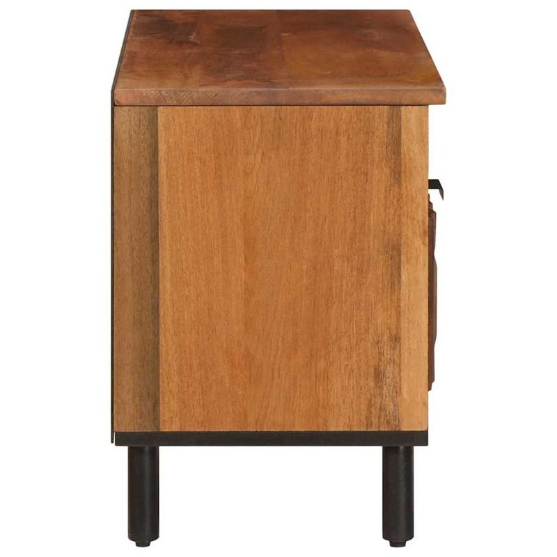 Casa si Gradina - Mobilier - Comode si corpuri - Comode - Cabinet TV cu sertar Finisaj Acacia Maro 80 x 33,5 x 46 cm - Infinity.ro