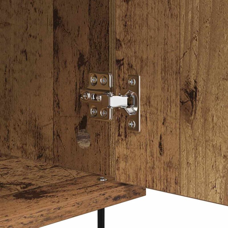 Casa si Gradina - Mobilier - Comode si corpuri - Comode - Bufet Pe perete Lemn vechi 40 x 35 x 70 cm Lemn compozit - Infinity.ro