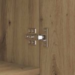 Casa si Gradina - Mobilier - Comode si corpuri - Comode - Bufet Stejar Artizanal 69,5 x 34 x 90 cm Lemn compozit - Infinity.ro